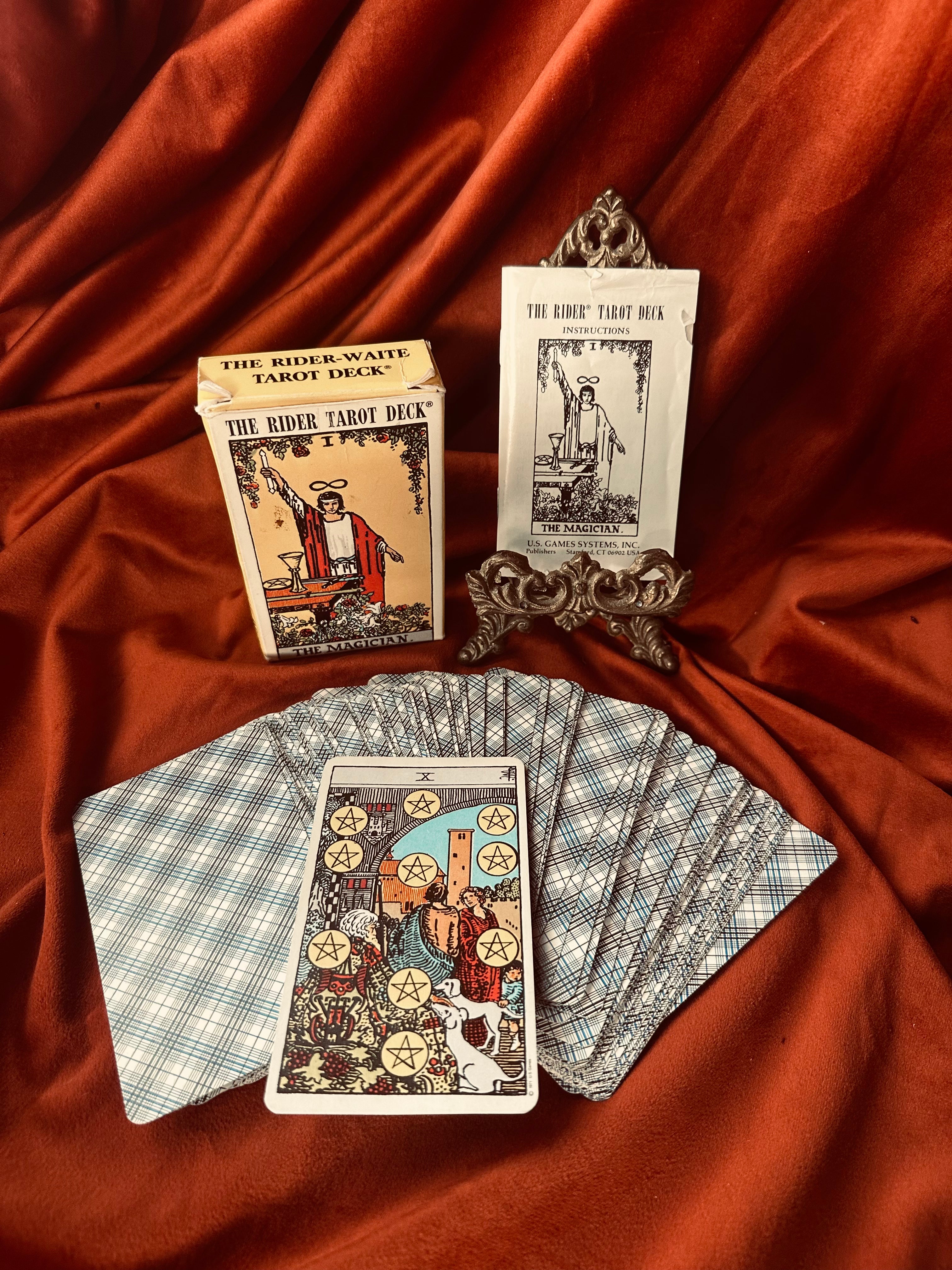 Rider Waite - (Tarot Deck, USED)
