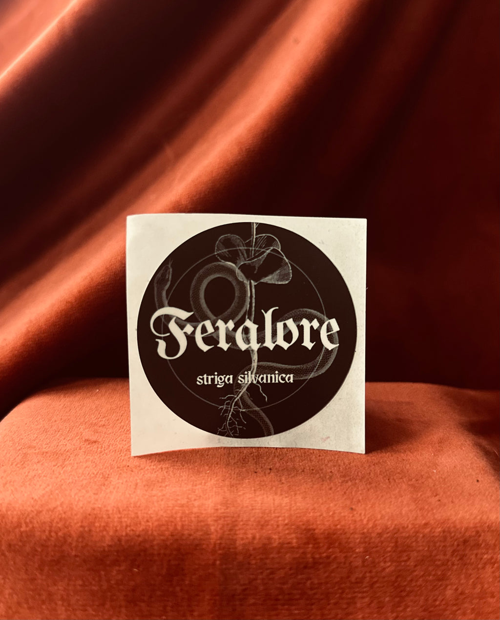 Feralore Logo Sticker (Round)