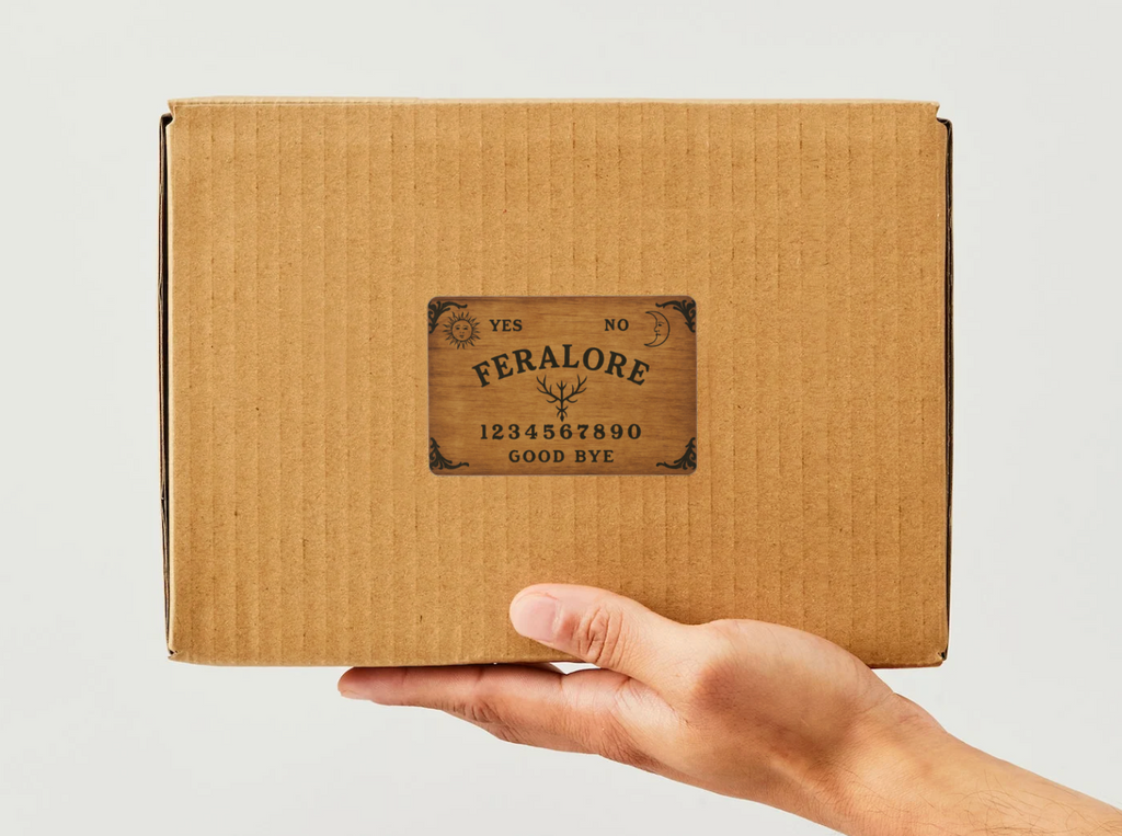 Feralore Ouija Board Sticker (Rectangle)