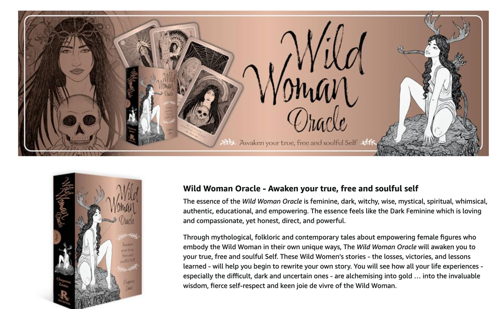 Wild Woman Oracle - (Oracle Deck, USED)