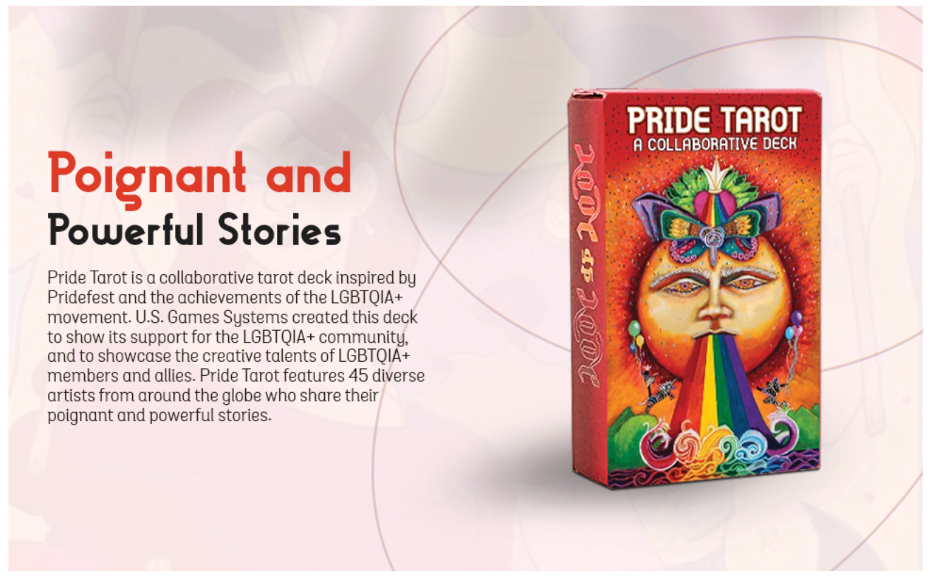 Pride Tarot - (Tarot Deck, USED)