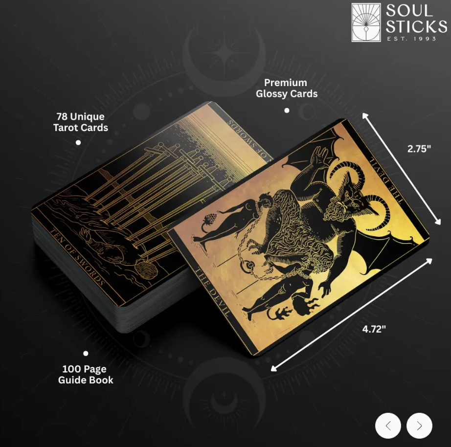 Golden Night (Tarot Deck, NEW)